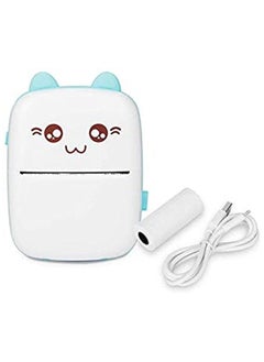 Pocket Mini Printer, Portable Bluetooth Thermal Printer for IOS Android Smartphone, Mobile Wireless Label Receipt Sticker Photo List Notes Inkless Smart Printing Gift