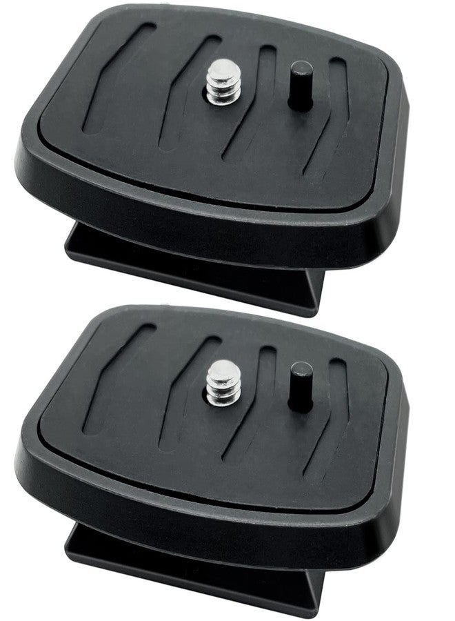 IOUALEY 2 Pack 35 mm Tripod Quick Release Plate Camera Tripod Mount Adapter, QR Camera Mounting Ball Head Parts Replacement for Quantaray Slik Walmart Sunpak 5800D 7000TM 7001TM 6400UT 8001UT MX1000 - Image 1