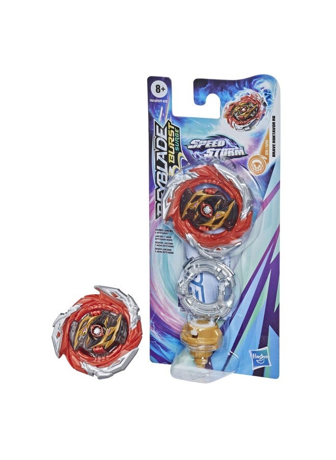 Beyblade Burst Surge Speedstorm Brave Roktavor R6 Spinning Top Single Pack Stamina Type Battling Game Top Toy For Kids Ages 8 And Up