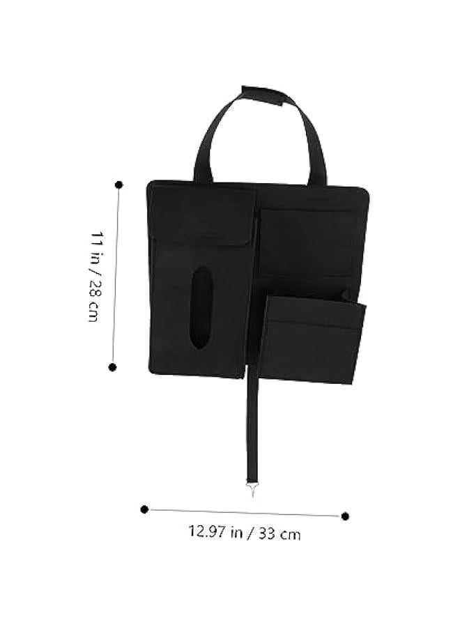 2 Pcs Backseat Car Organizers Pockets for Easy Access Versatile Storage Bags for Suvs Ideal for Keeping Car Essentials Neatly Organized - Image 3