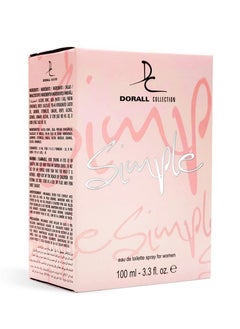 DORALL COLLECTION Simple Eau De Toilette For Women - 100 ML  - Image 2