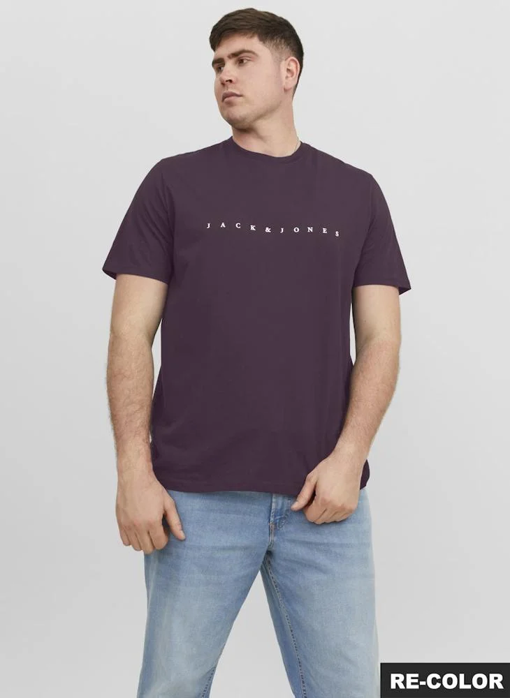 JACK & JONES Jjestar Logo Crew Neck T-Shirt