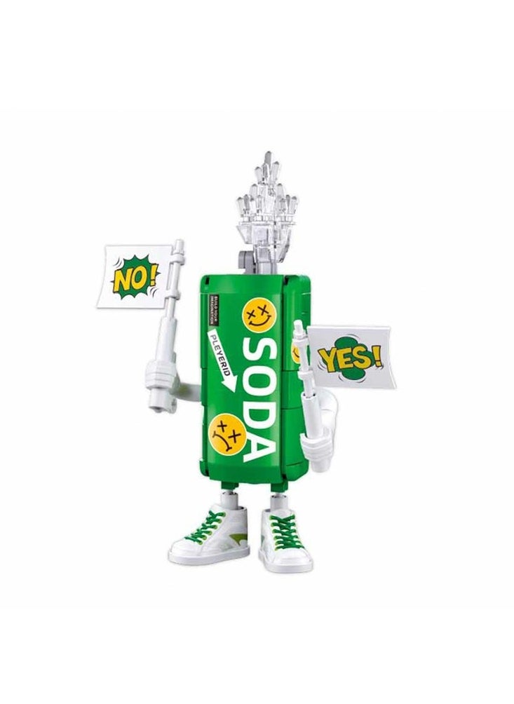 Sluban Sluban - Pleyerid Beverage Man Display (Different Models) - M38-B1123A  - Image 3