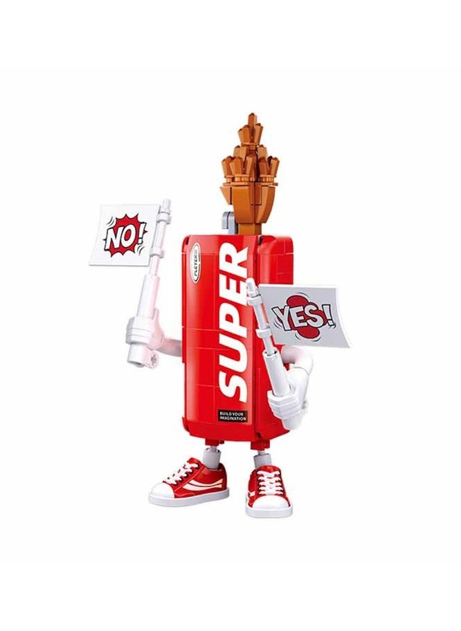 Sluban Sluban - Pleyerid Beverage Man Display (Different Models) - M38-B1123A  - Image 4