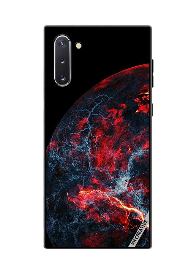 VR CREATIVE Protective Case Cover For Samsung Galaxy Note10 5G Planet Design Multicolour - Image 1