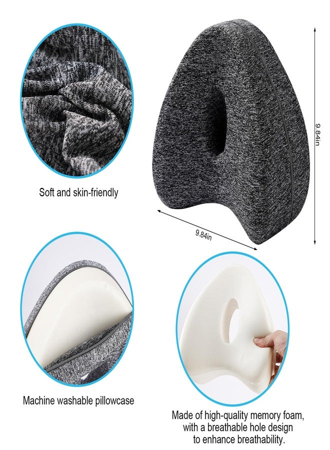 Vertdens Leg Pillow, Knee Pillow for Side Sleepers, Leg Pillows for Sleeping, Knee Cushion for Sleeping,Suitable for Relieving Leg, Back, Knee Pain - Image 3