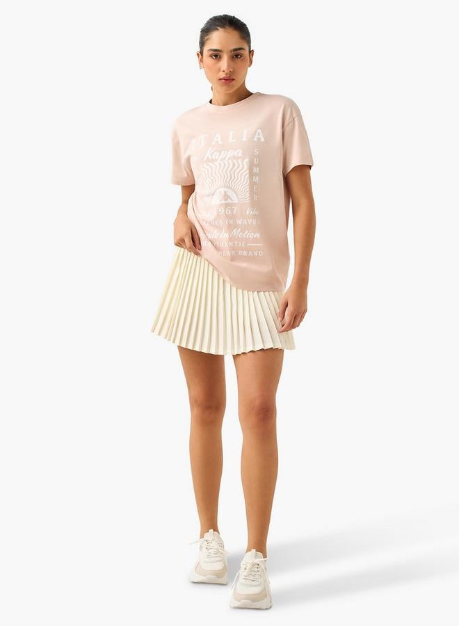 Kappa Graphic Print Crew Neck T-shirt - Image 2