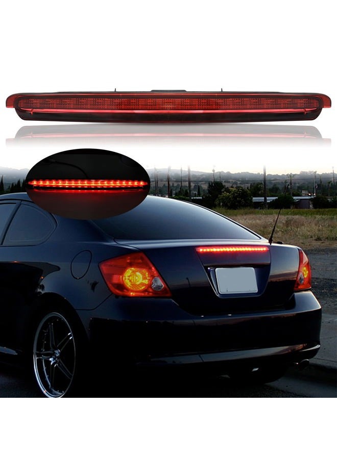 KEWISAUTO LED 3rd Third Tail Brake Light for Scion 05-10, Rear Center High Mount Stop Light Tail Brake Lamp Assembly for Scion tC 2005-2010 Accessories, Replace OEM #81570-21100 - Image 1