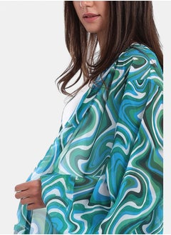 Carina Colored Midi Length Kimono  - Image 4