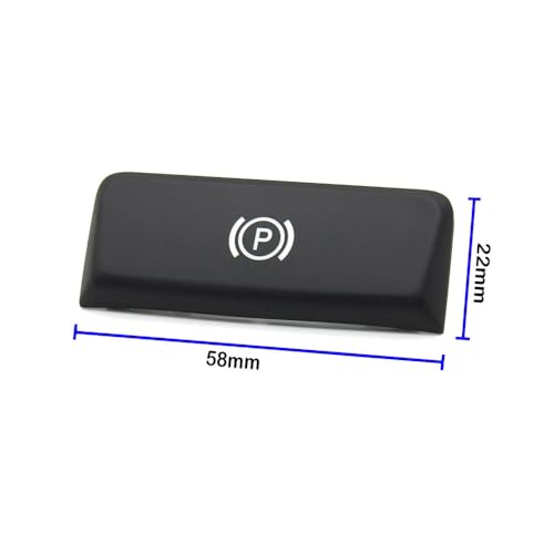 Goodithy Parking Brake Lever Release Handle P Button Cover, Parking Handbrake Release P Button Cover Trim Replacement for Mercedes Benz A B GLA CLA ML GL GLE Class W176 W246 W156 W117 W166 W172 - Image 2
