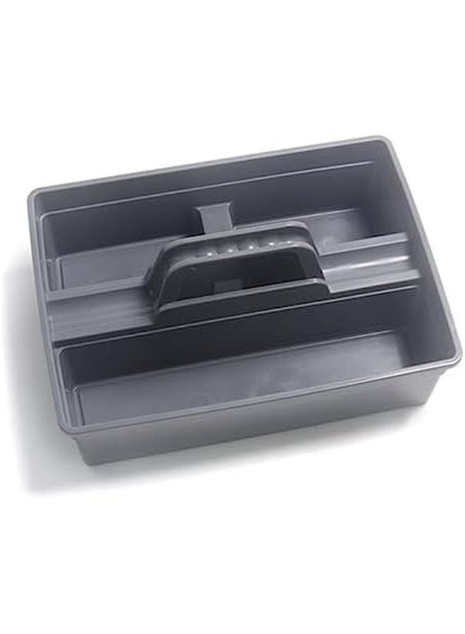 Large Collapsible Plastic Storage Box with Handle Portable Tool Basket for Car Cleaning - Image 1