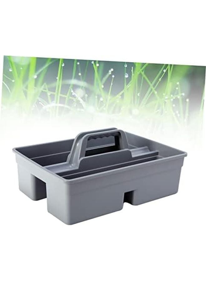 Large Collapsible Plastic Storage Box with Handle Portable Tool Basket for Car Cleaning - Image 4