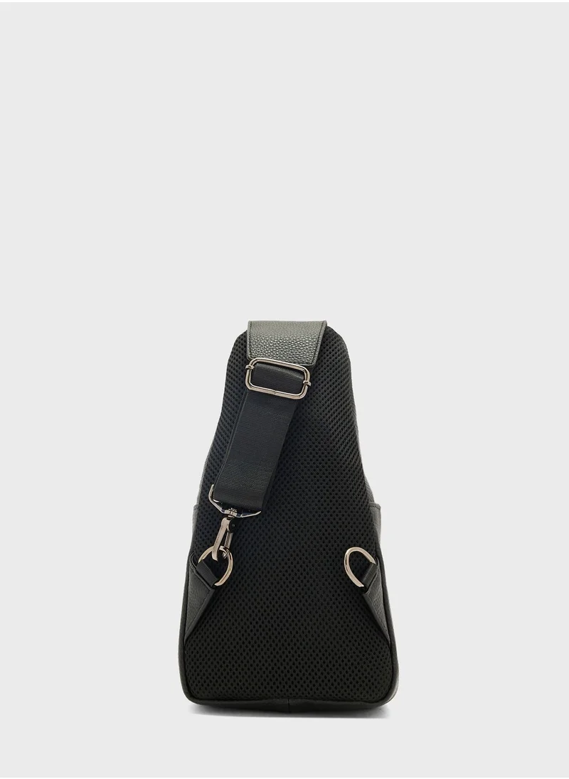 Robert Wood One Shoulder Cross Body Bag