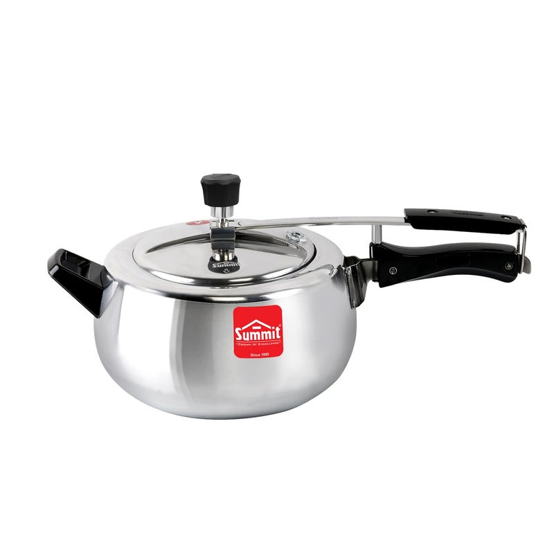 Summit Inner Lid 5.5 Litres Contura Non-Induction Base Aluminium Presuure Cooker - Image 1