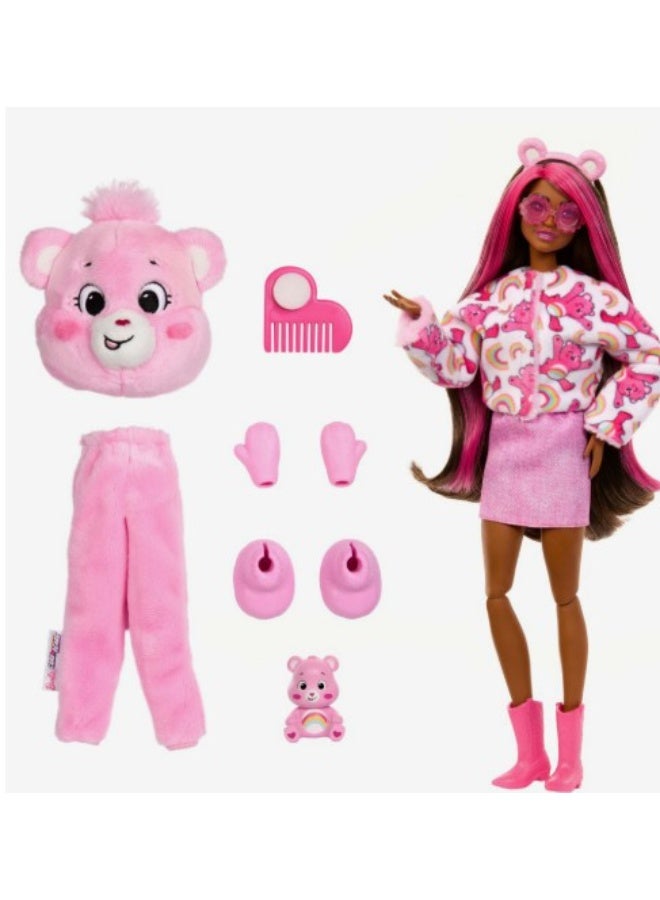 Barbie باربي كيوتي ريفيل سلسلة دمى العناية - دب الفرح الأسود JCN95 - Image 1