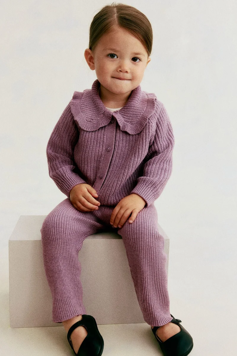 H&M 2-piece cotton-knit set