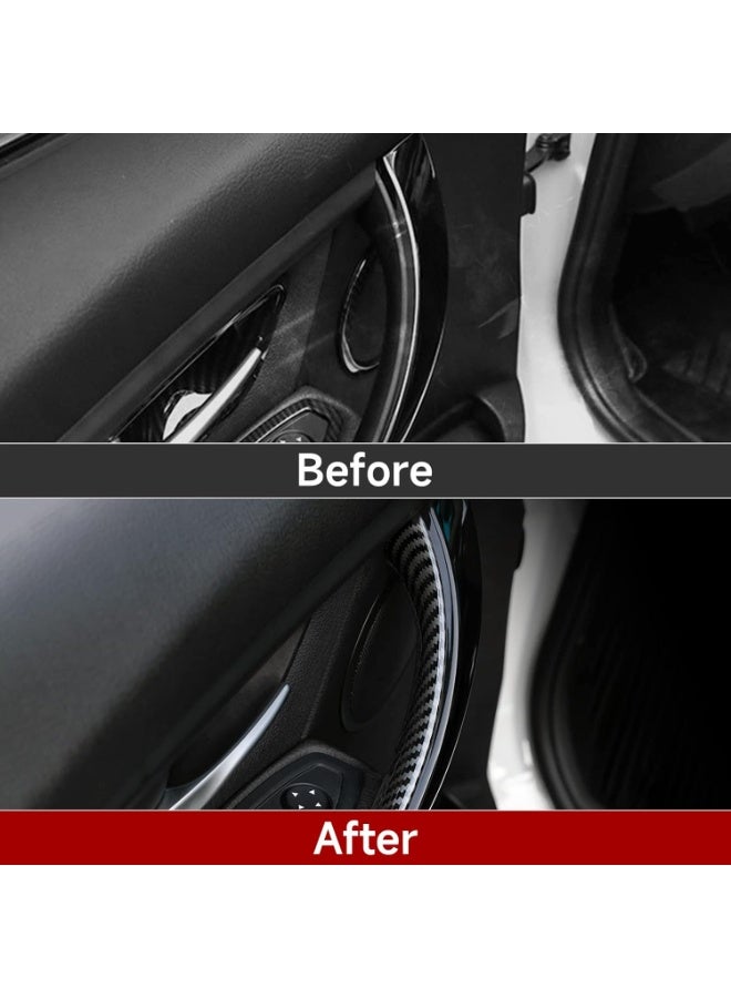 Car Door Pull Handles Cover Carbon Style ABS Trim Decoration fits for BMW 3 4 Series F30 F31 F34 3GT F32 F33 F36 Interior Accessories - Image 3
