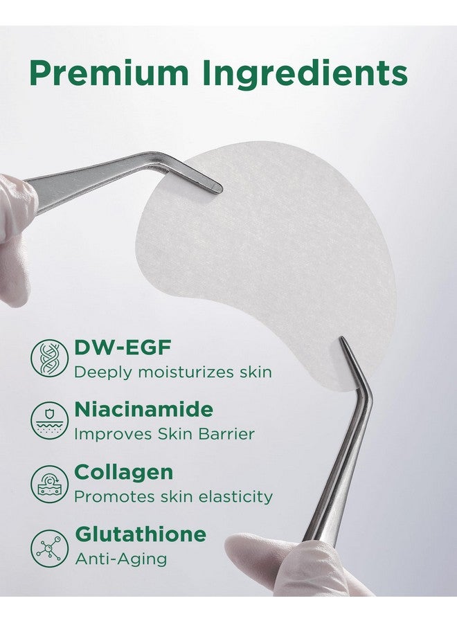 EASYDEW DW-EGF Peptide Clear Patch - Outdoor UV Block Ultra-Thin Transparent Sun Patches for Golf, Riding, Hiking, Driving - Adenosine, Glutathione, Hydrolyzed Collagen, 4 Packs - Image 3