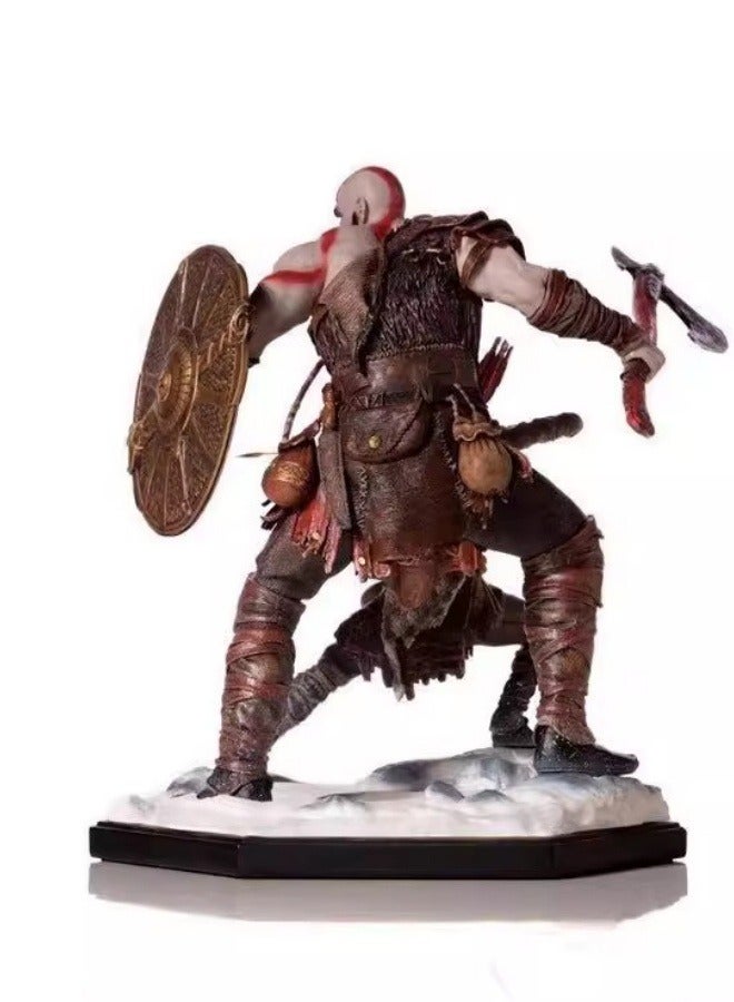general Kratos father and son character model desktop decoration model toy birthday party collection decoration gift for family and friends - Image 4