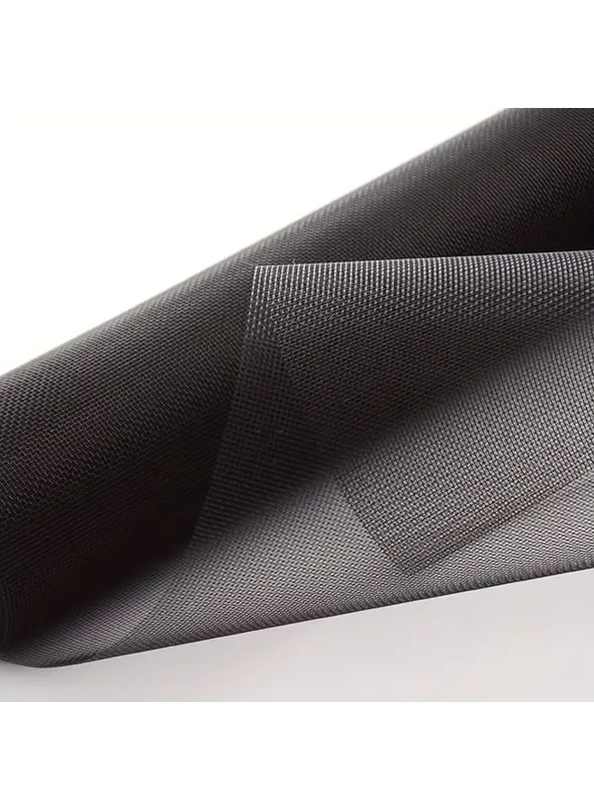 Large Mosquito Net Screen 80cm x 500cm Black PVC Durable Insect Mesh For Windows Doors Balcony - Image 4