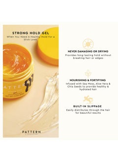 PATTERN Beauty By Tracee Ellis Ross Strong Hold Gel 15 Fl Oz Best For Curlies Coilies And Tighttextured Hair 3A4C  - Image 2