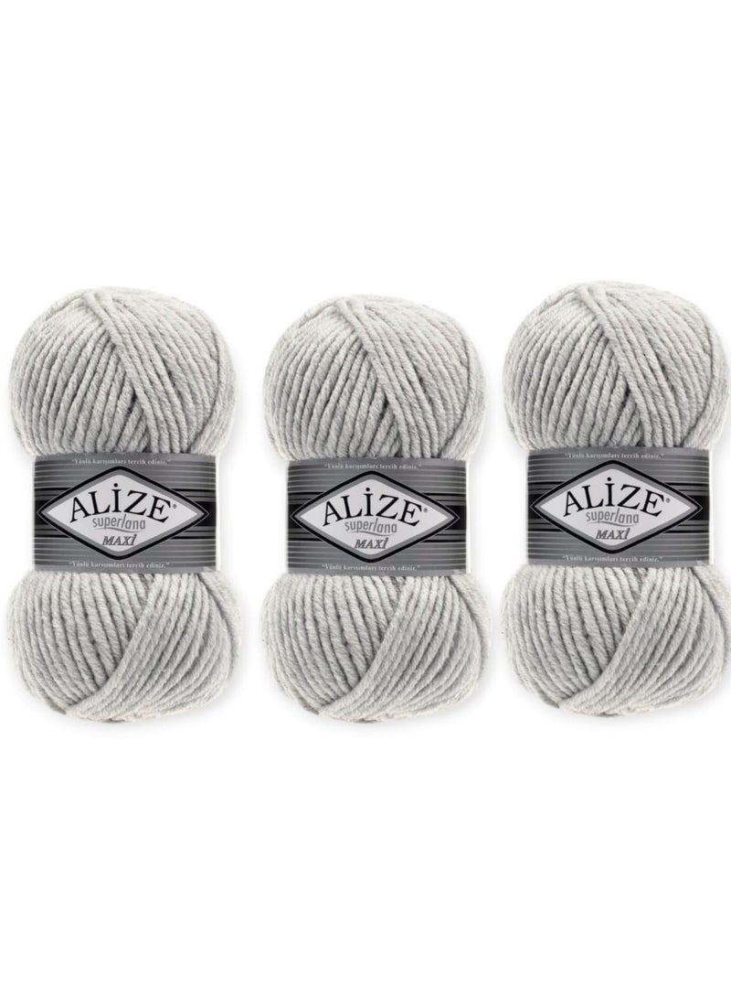 أليز خيوط  صوف اليزا سوبر لانا ماكسي 3 قطع - Image 1