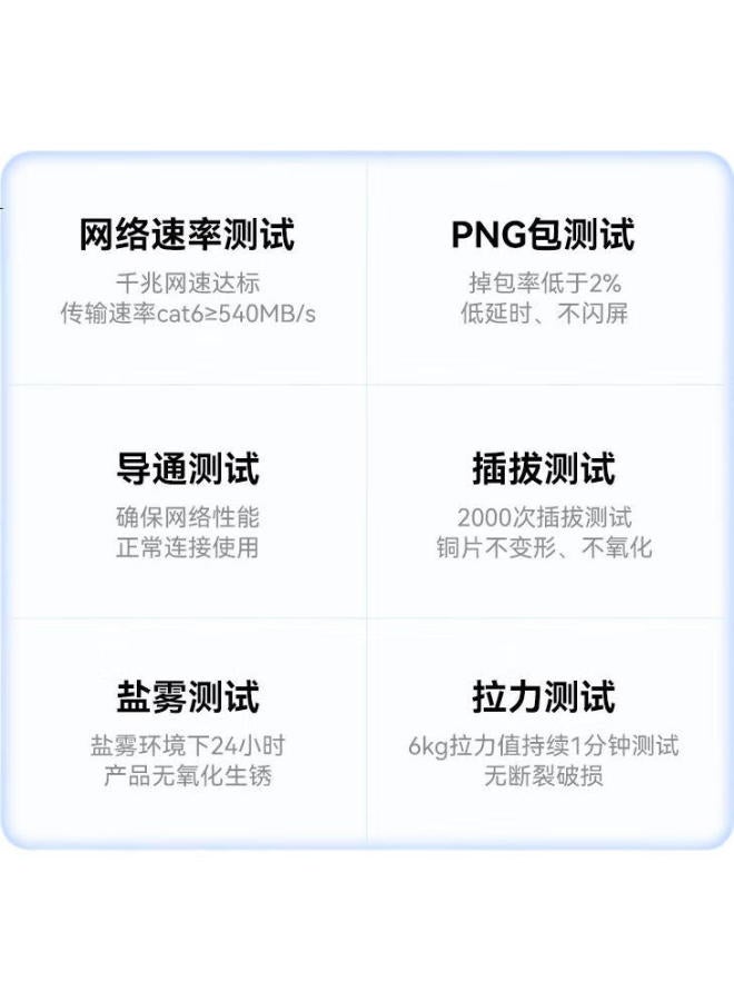 Shengwei Cat6 Gigabit Ethernet Cable, 8-Core Twisted Pair Metal Shielded Patch Cord For Engineering And Home Computer Broadband, Black, 30 Meters, Lc-14300G - Image 2