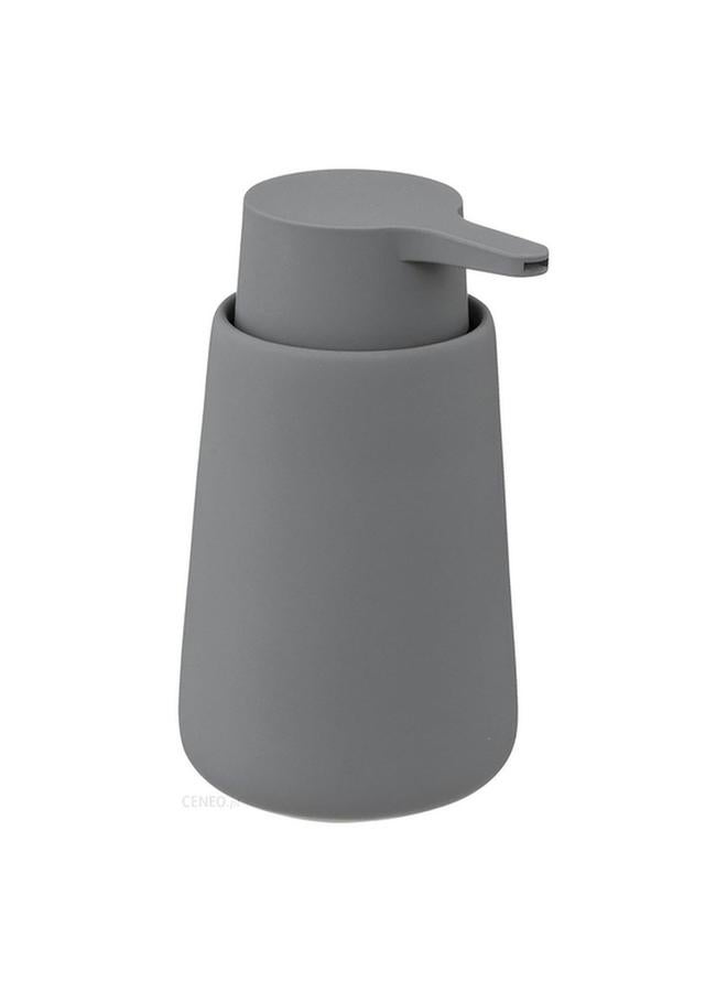 Five Simply Smart High Quality Ceramics Matte Finish Bathroom Soap Dispenser Grey 250ml 174879H