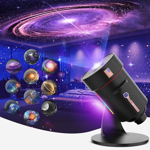 VanSmaGo [2025 8th Gen] Star Projector, Galaxy Projector for Bedroom Night Light with Timer, Solar System Realistic Space Planetarium Projector Moon Lamp, Room Decor for Ceiling Kids Adults - Image 1