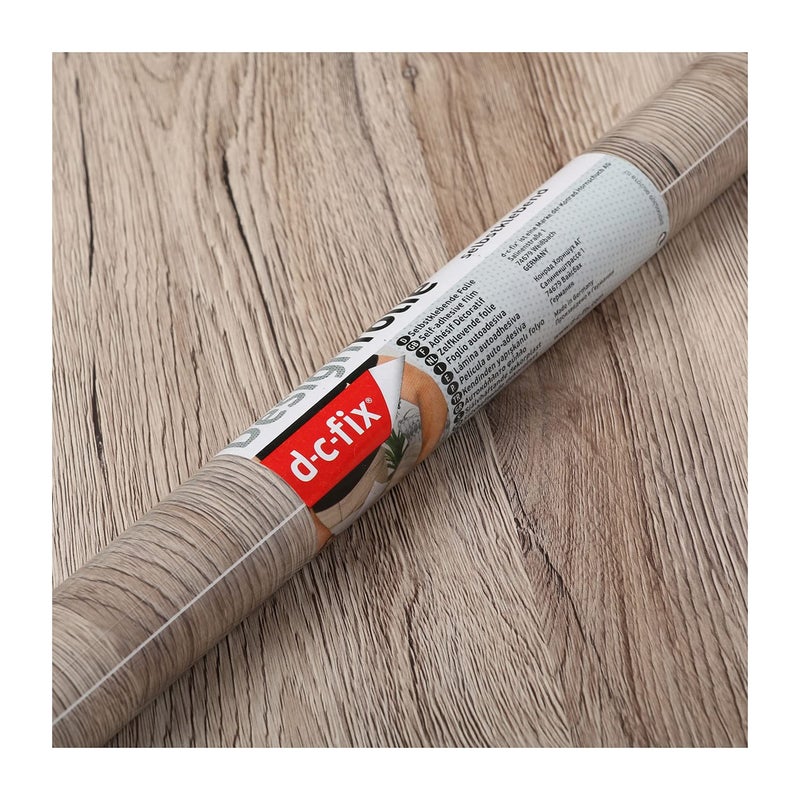 d-c-fix 346-8104 Decorative Self-Adhesive Film, Sanremo Oak, 26" x 78" Roll - Image 3