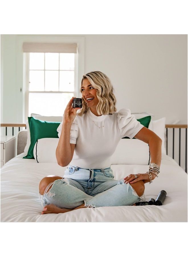 DIME Beauty Whipped Exfoliating Mask, Salicylic Acid and Physical Exfoliation Mask with Cellulose Beads, 1 Count - Image 4