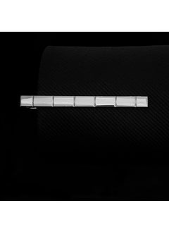 Generic Silver Standard Security Tie Clip for Men J0125 Frosted Bamboo 