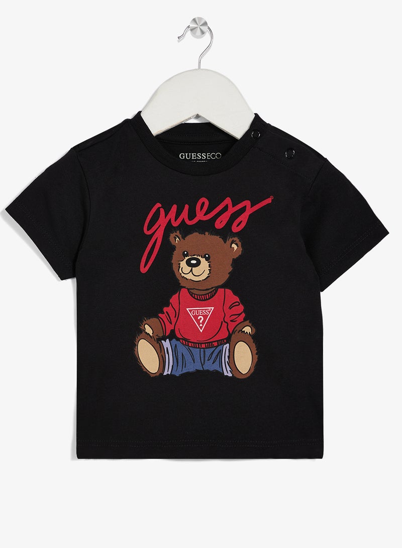 GUESS Kids Graphic Crew neck T-Shirt - Image 1
