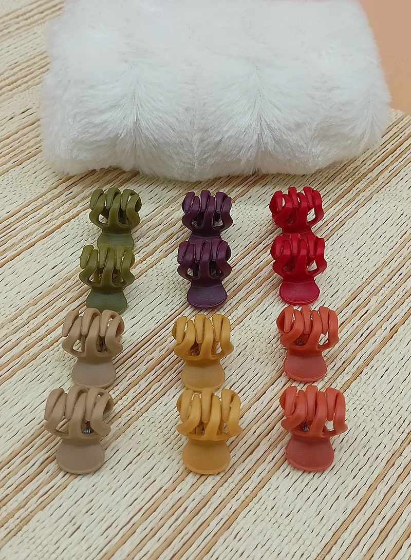 Angelika 8-Piece Women's Autumn Mini Latch Buckle Set