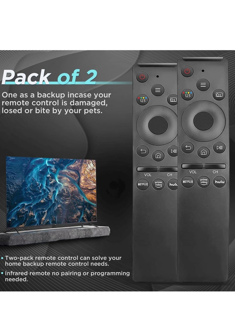 ELTRAZONE Universal Remote Control for All Samsung TVs - Replacement for Crystal Frame, UHD, Neo QLED, OLED, 4K, 8K Models - Includes Netflix, Prime Video, Hulu Buttons - With Battery - Image 3