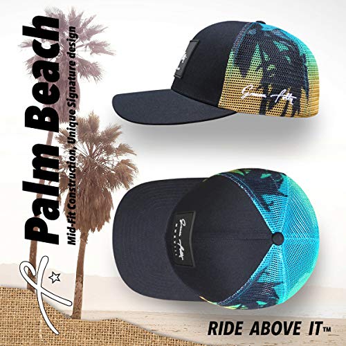 Grace Folly Trucker Hat for Men or Women- Many Cool Designs (Palm Beach) - Image 4