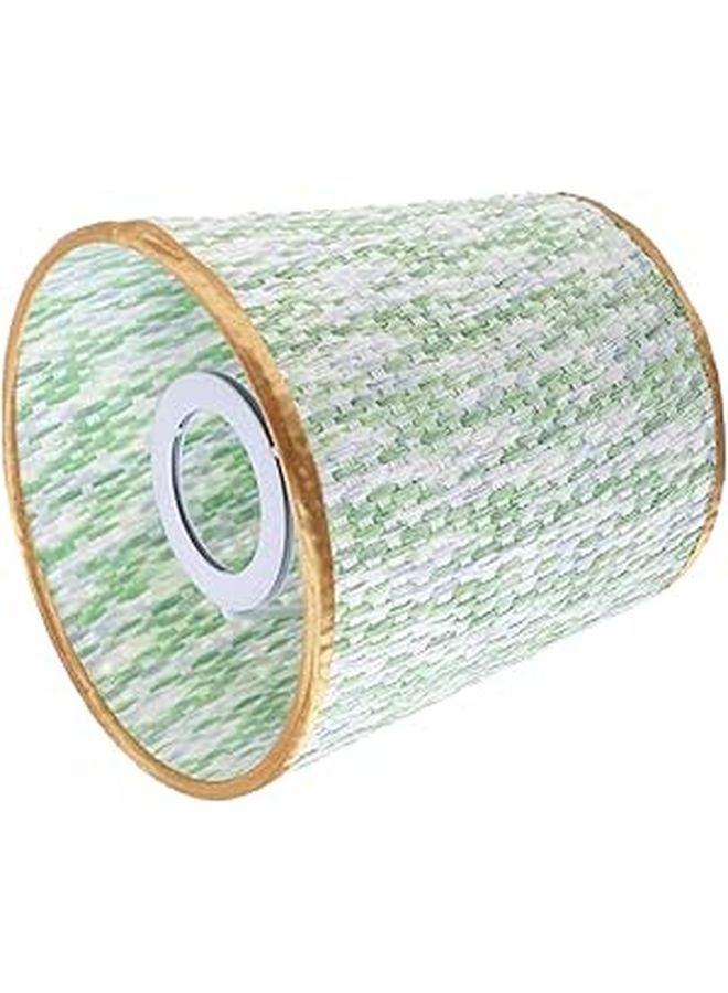 Colorful PVC Fabric Woven Lampshade Eye Protection Design Easy Installation for Bedroom - Image 1