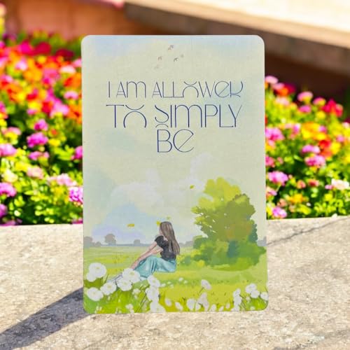 Maefele Affirmation Desk Frame Set – 3 Dreamy Prints for Positivity I Gentle Table Decor for Healing, Growth & Gratitude | For girls and women - Image 5