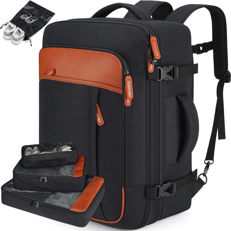 Lumesner Unisex Lumesner Travel Bussiness Laptop Backpack Carry on backpack,Travel backpack - Image 1
