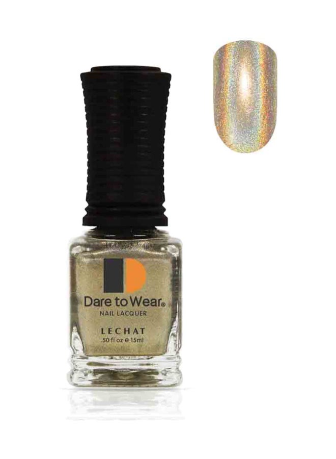 Lechat Nail Polish Color Medallion Gold Holographic Glitter By Lechat Spectra Cosmic Rays Sdw02