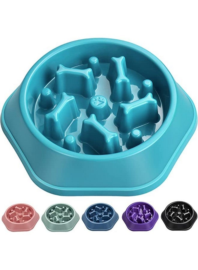 Anti-Chocking Slow Feeding Dog Bowl, Interactive Bloat Stop Bowl Dishes Non-Slide Dog Lick Treat Bowl | Dog Puzzle Bowl (Color As Per Available) - Image 1