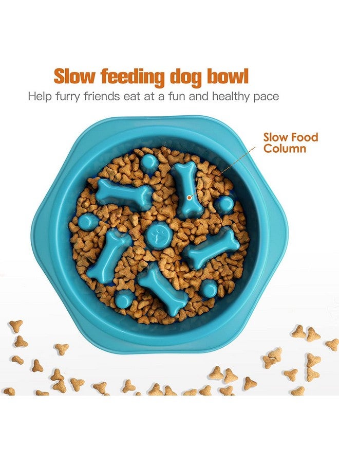 Anti-Chocking Slow Feeding Dog Bowl, Interactive Bloat Stop Bowl Dishes Non-Slide Dog Lick Treat Bowl | Dog Puzzle Bowl (Color As Per Available) - Image 4