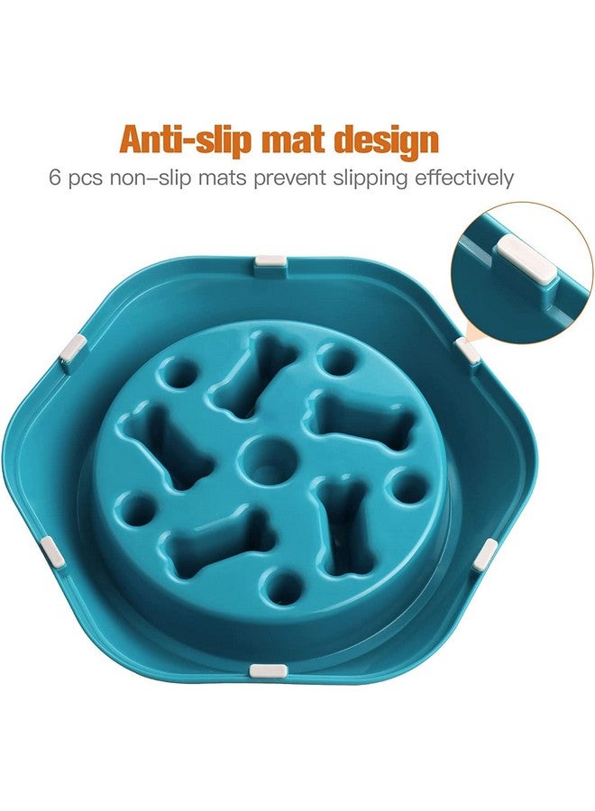 Anti-Chocking Slow Feeding Dog Bowl, Interactive Bloat Stop Bowl Dishes Non-Slide Dog Lick Treat Bowl | Dog Puzzle Bowl (Color As Per Available) - Image 5