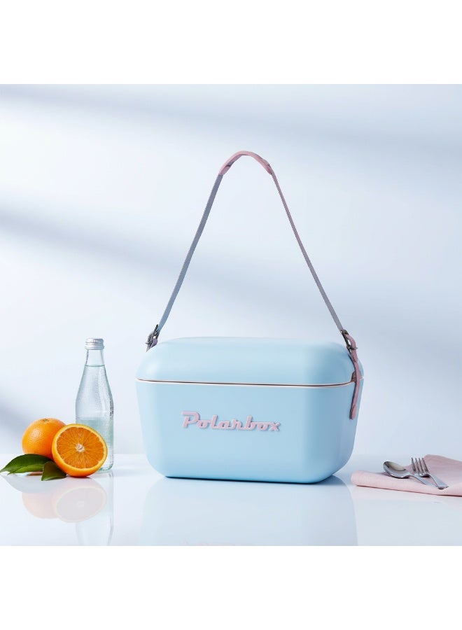 بولار بوكس صندوق فينتاج كول 20 لتر أزرق بوب - شعار وردي ازرق - Image 4