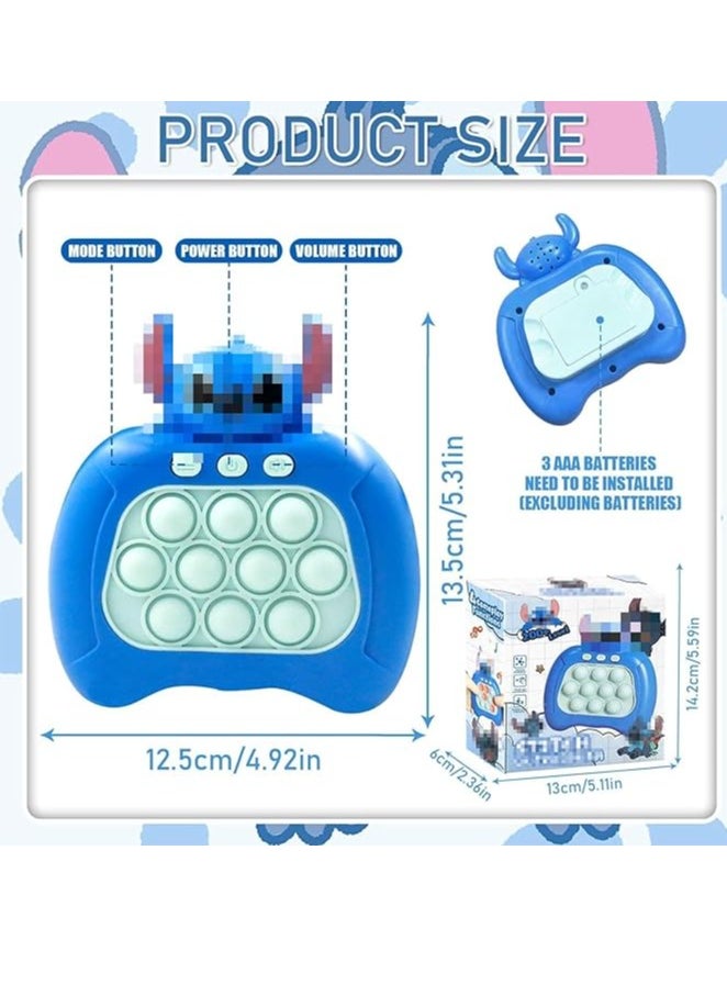 Pop It Electronics, Quick Push Bubbles Game, Pop It Game Machine, Portable Pop Game, Quick Push Bubbles Game Console, Bubble Breakthrough Puzzle Machine For Children And Adults