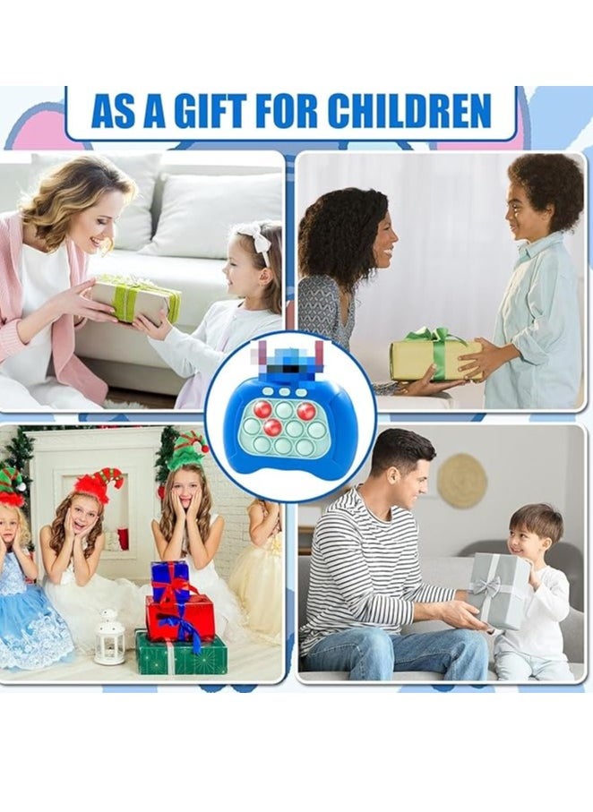 Pop It Electronics, Quick Push Bubbles Game, Pop It Game Machine, Portable Pop Game, Quick Push Bubbles Game Console, Bubble Breakthrough Puzzle Machine For Children And Adults