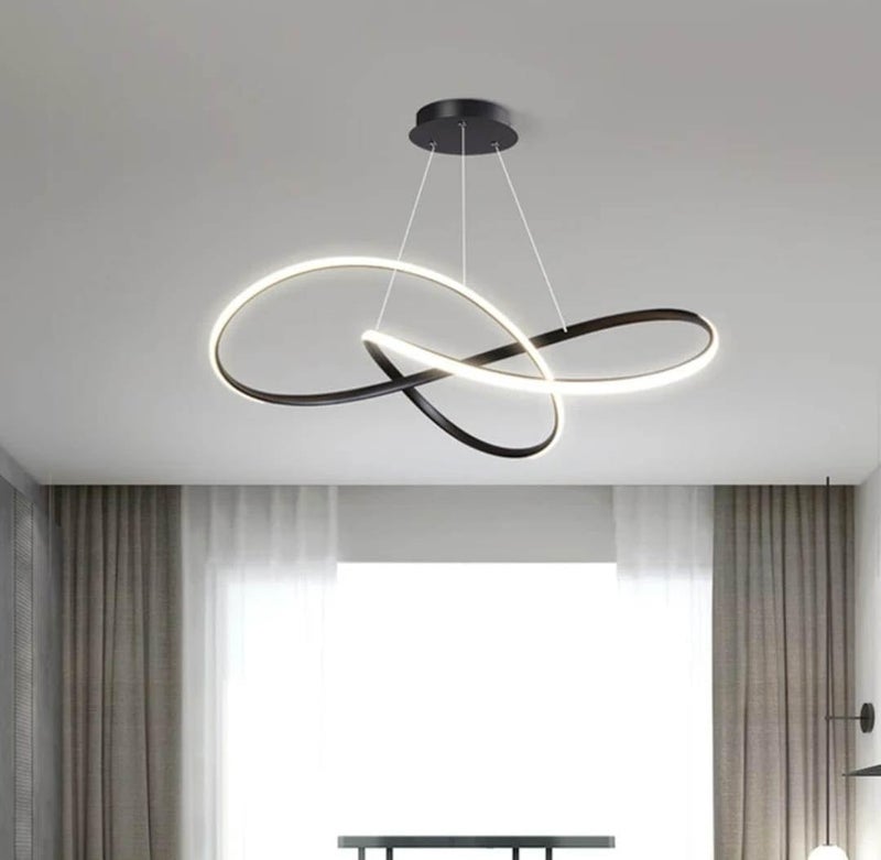 Lyse Decor Chandelier for Dining Table Ceiling, Jhoomar Light for Home Hall, Modern Chandelier for Living Room/Restaurants and Jhoomer for Bedroom (Electroplated) - Image 1