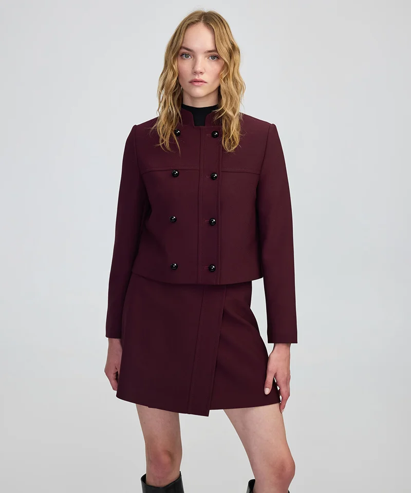 ابيكول Contrast Button Jacket