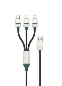 Black/Dark Green-3 in 1