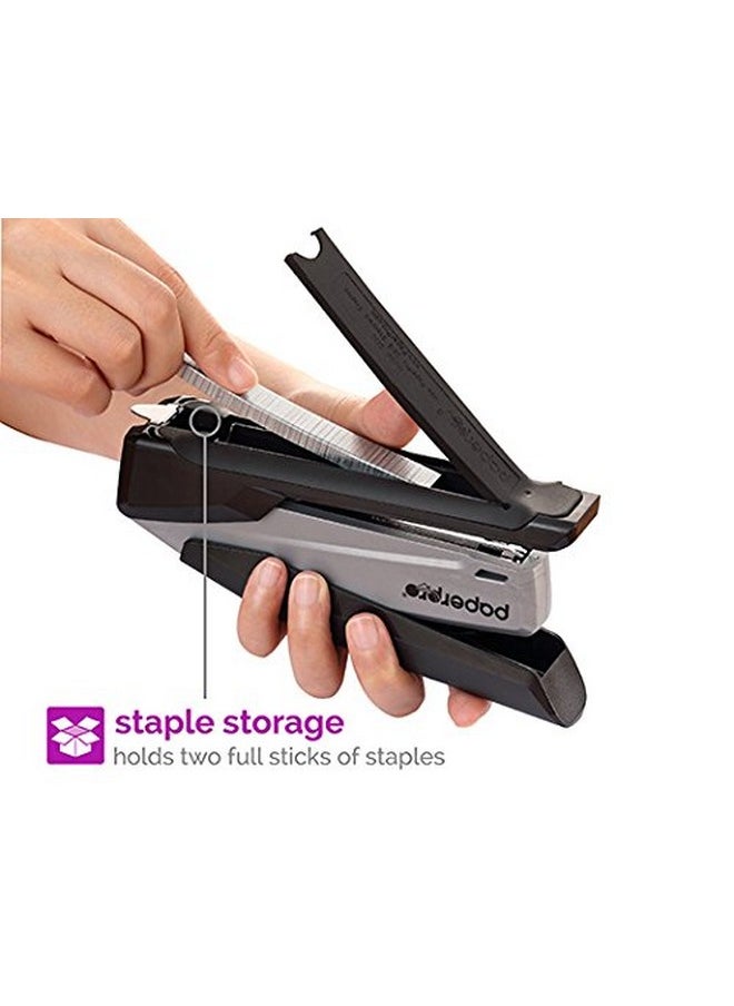 PaperPro Inpower 20 Desktop Stapler Black 1105  - Image 3